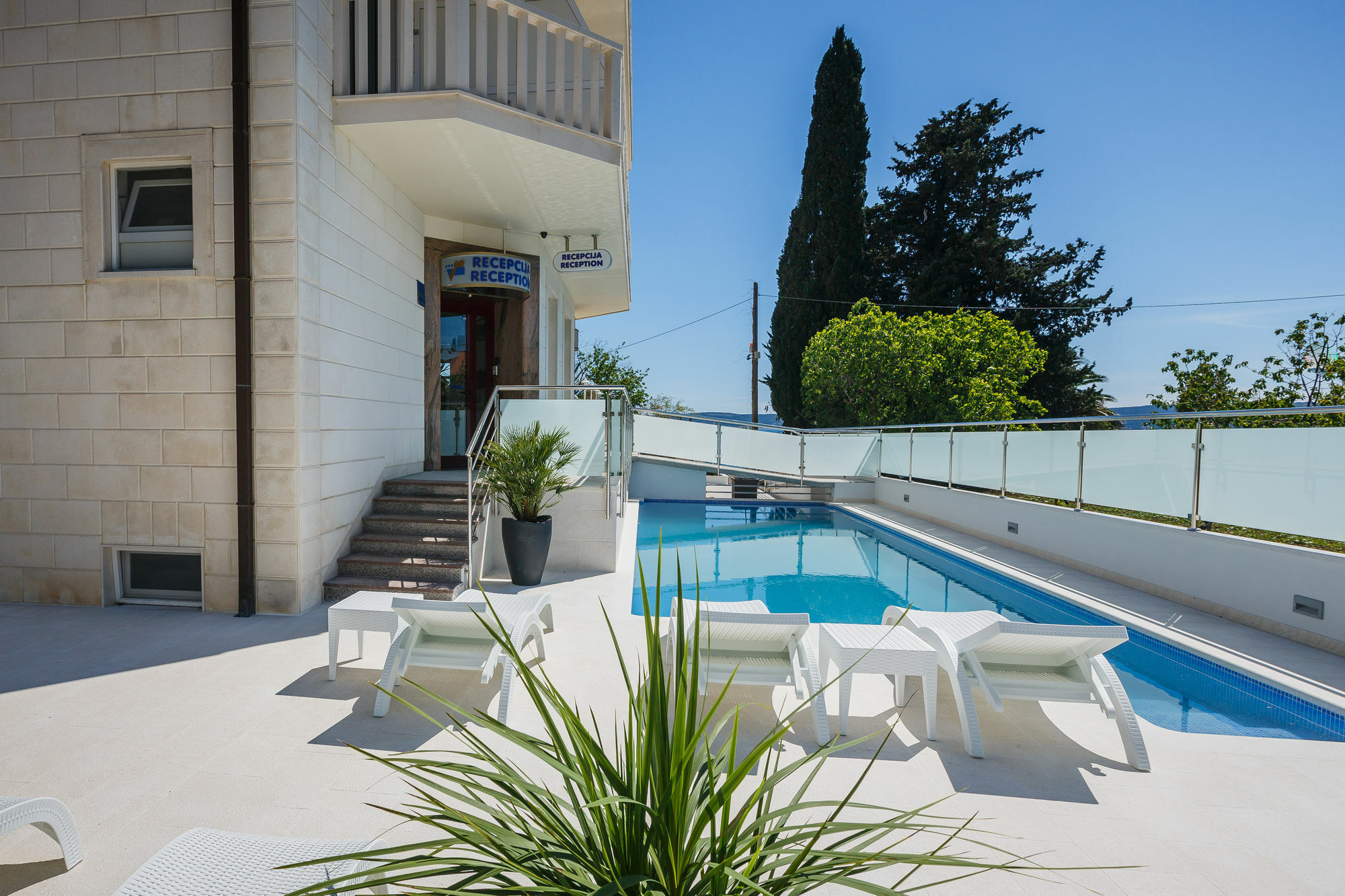 Hotel Villa Zarko Kastel Stari ภายนอก รูปภาพ